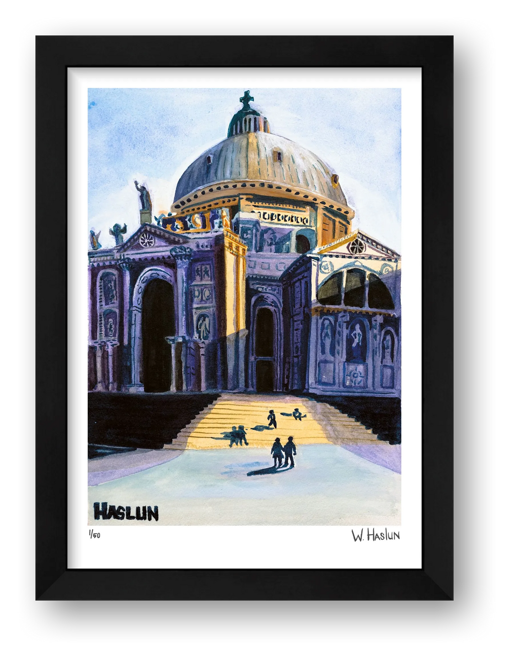 Santa Maria della Salute — framed