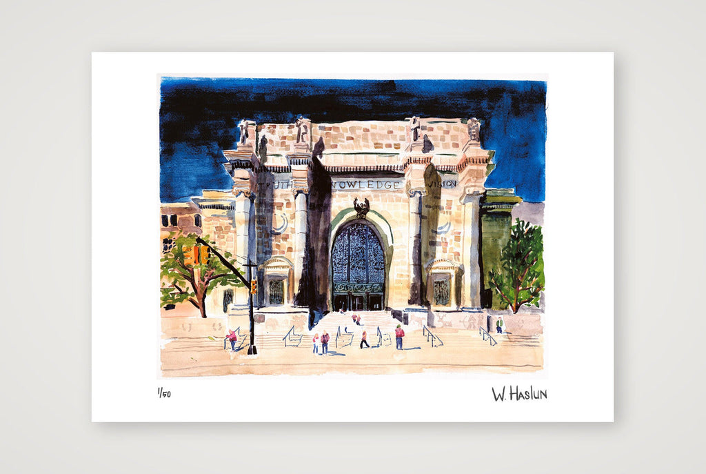 American Museum of Natural History — A4 (30×21cm, 12×8") Print only