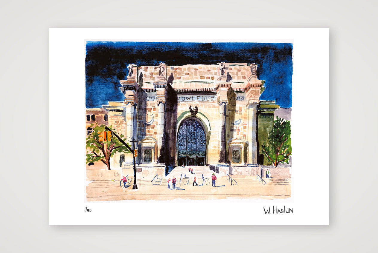 American Museum of Natural History — A4 (30×21cm, 12×8") Print only