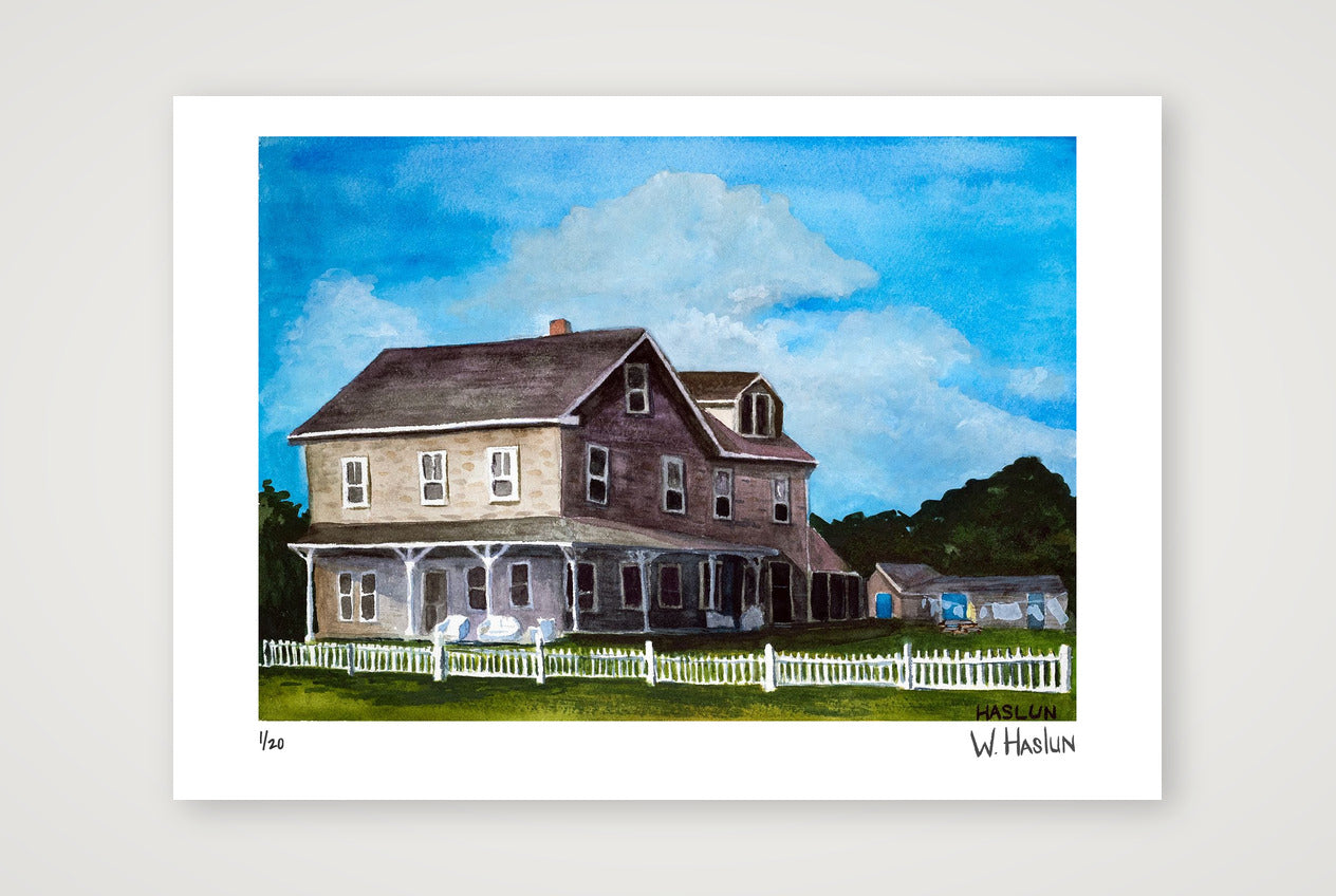 Summer Hill House — 59×42cm, 23×17" Print only