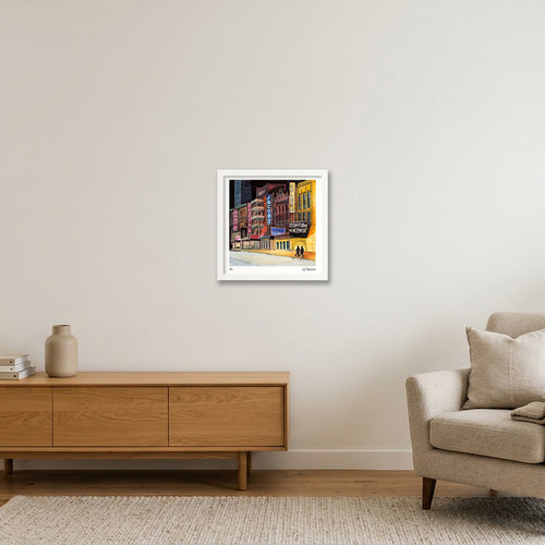 Broadway Marquees — 30×30cm, 12×12" White Frame