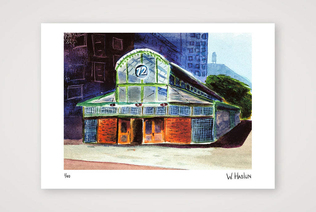 West 72nd Street Subway — A4 (30×21cm, 12×8") Print only