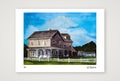 Summer Hill House — A4 (30×21cm, 12×8") Print only