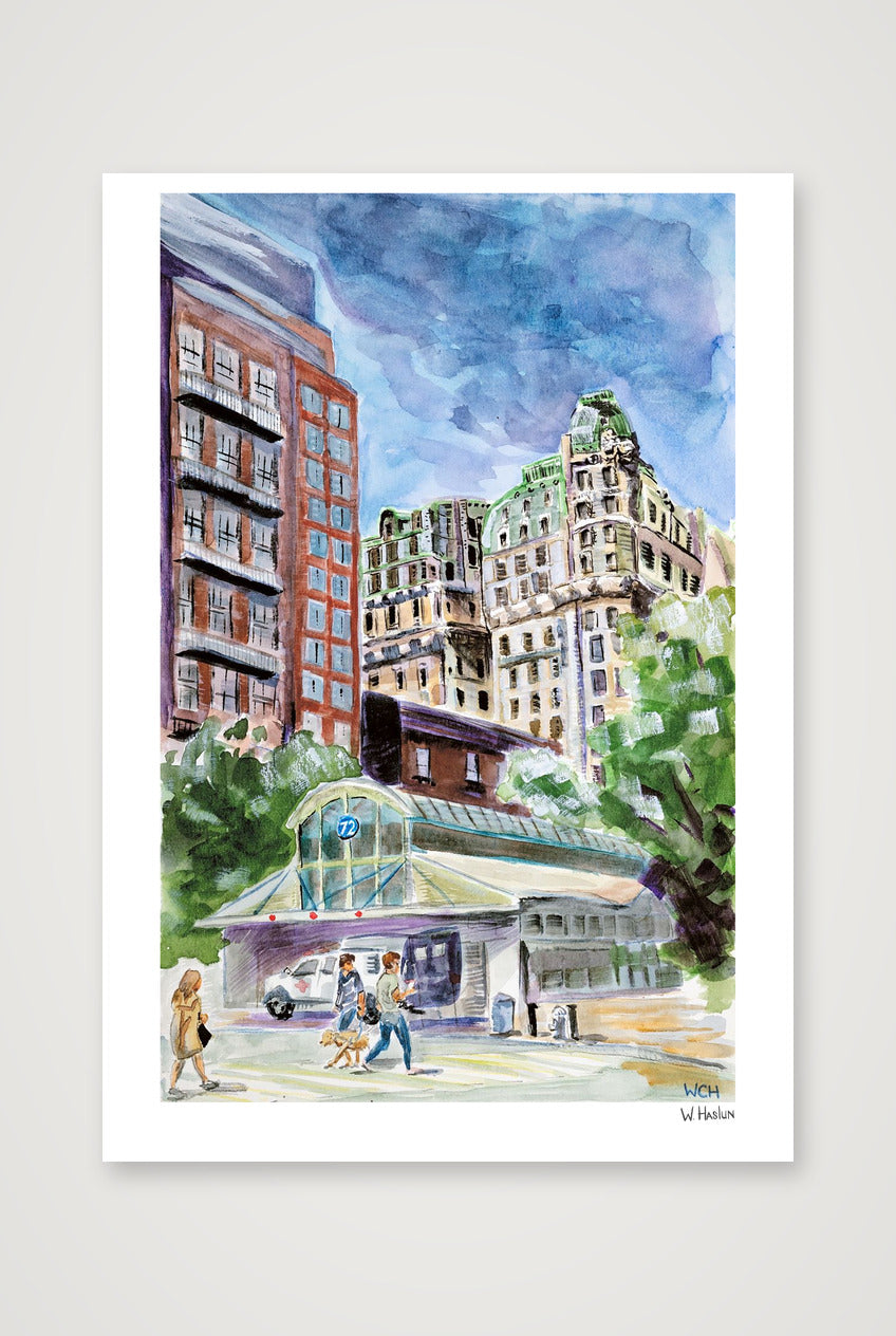 The Ansonia — 70×100cm, 28×39" Print only