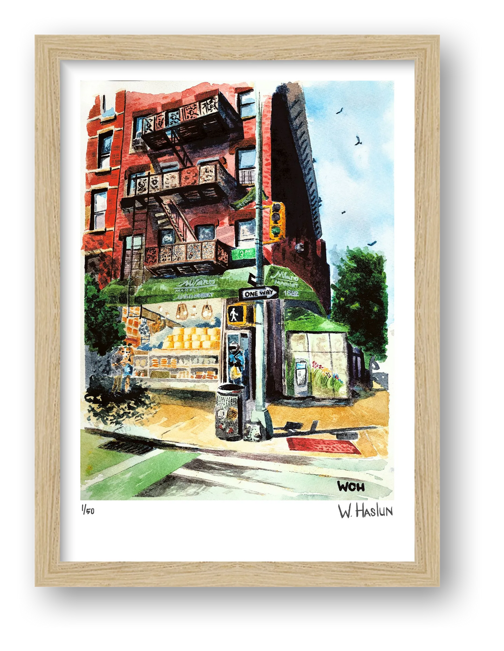 Milano Market — framed