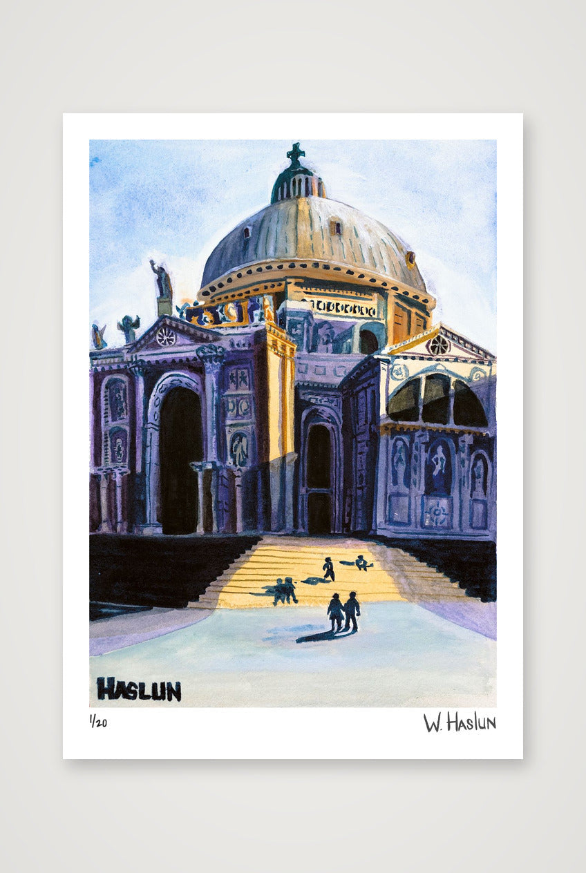 Santa Maria della Salute — 42×59cm, 17×23" Print only