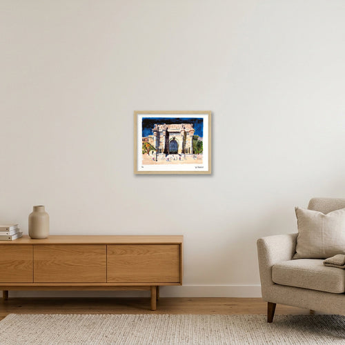 American Museum of Natural History — 35×28cm, 14×11" Oak Frame