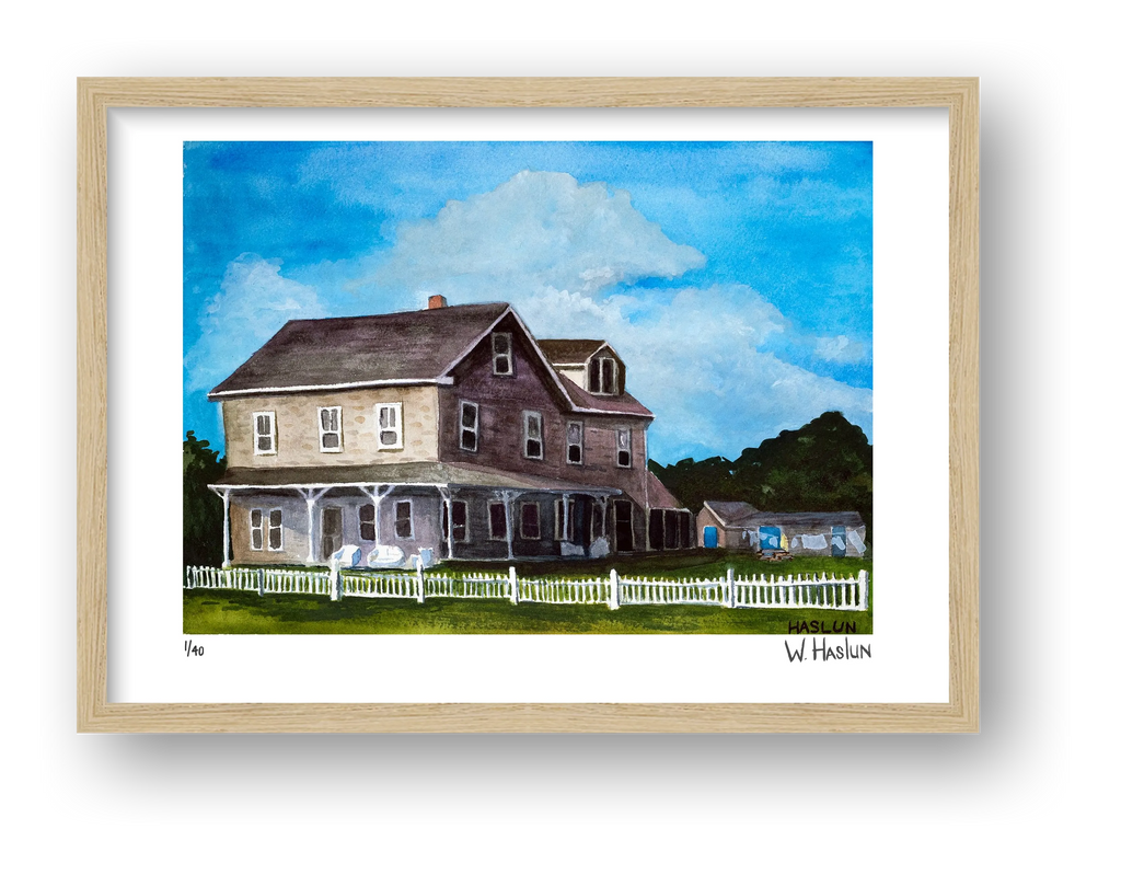 Summer Hill House — framed