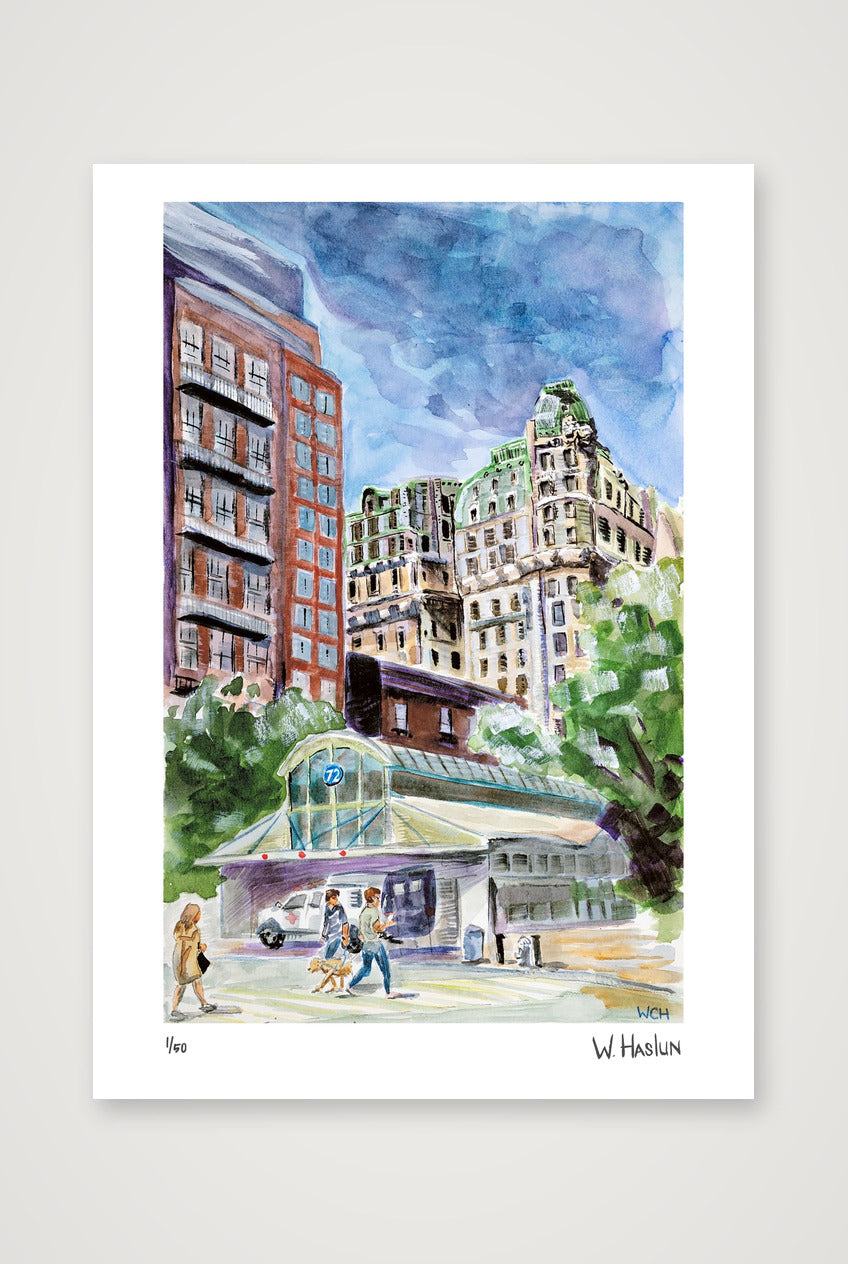 The Ansonia — A4 (21×30cm, 8×12") Print only