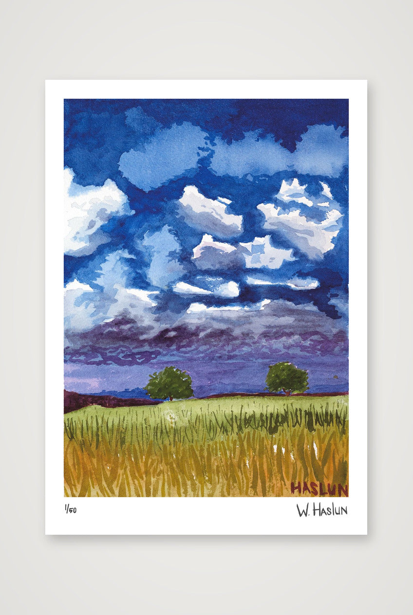 Summer Fields — A4 (21×30cm, 8×12") Print only