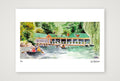 Central Park Row Boats — A4 (30×21cm, 12×8") Print only