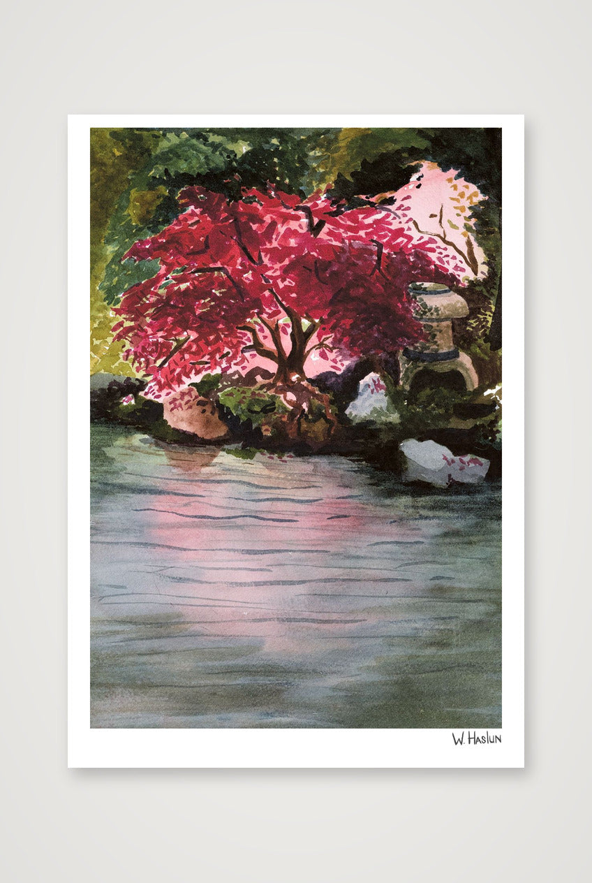 Japanese Maple — 70×100cm, 28×39" Print only