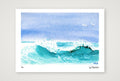 Gulls In The Spray — A4 (30×21cm, 12×8") Print only