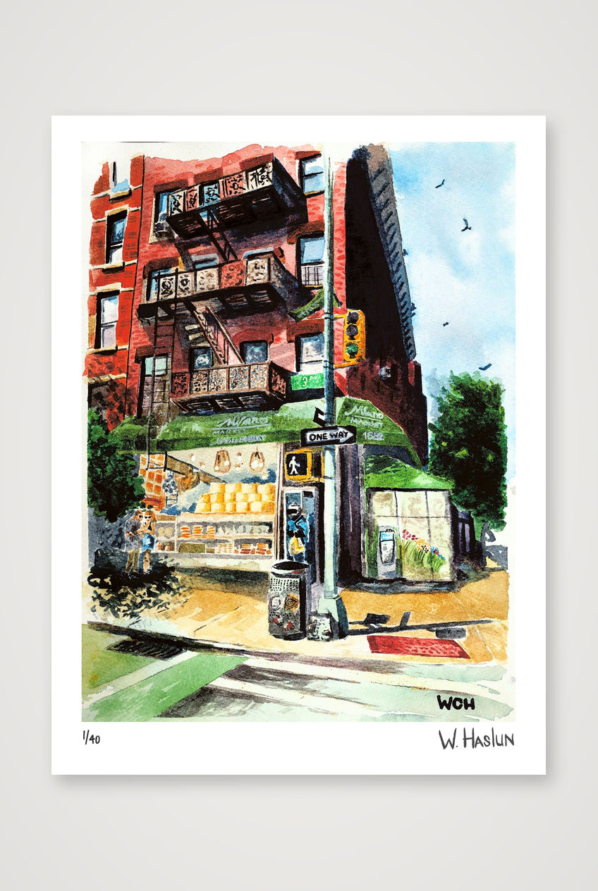 Milano Market — 30×40cm, 12×16" Print only