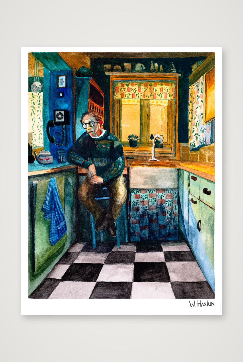 Kitchen Curtains — 60×80cm, 24×31" Print only