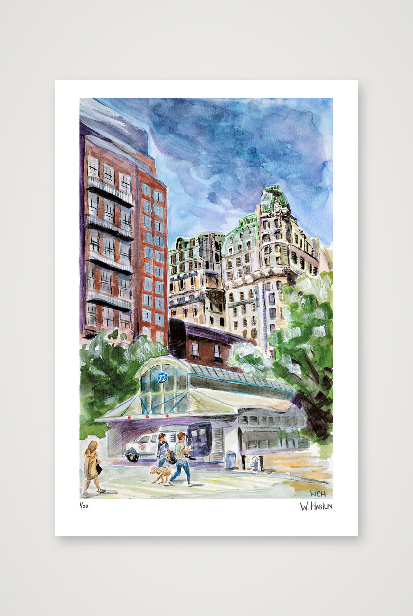 The Ansonia — 40×60cm, 16×24" Print only
