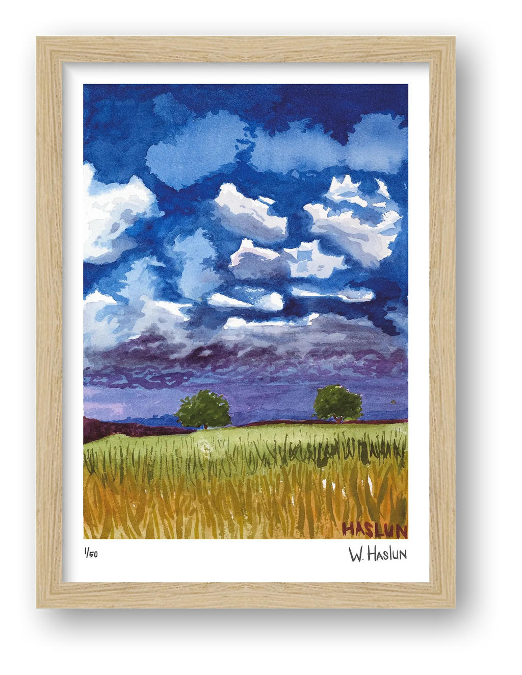 Summer Fields — framed