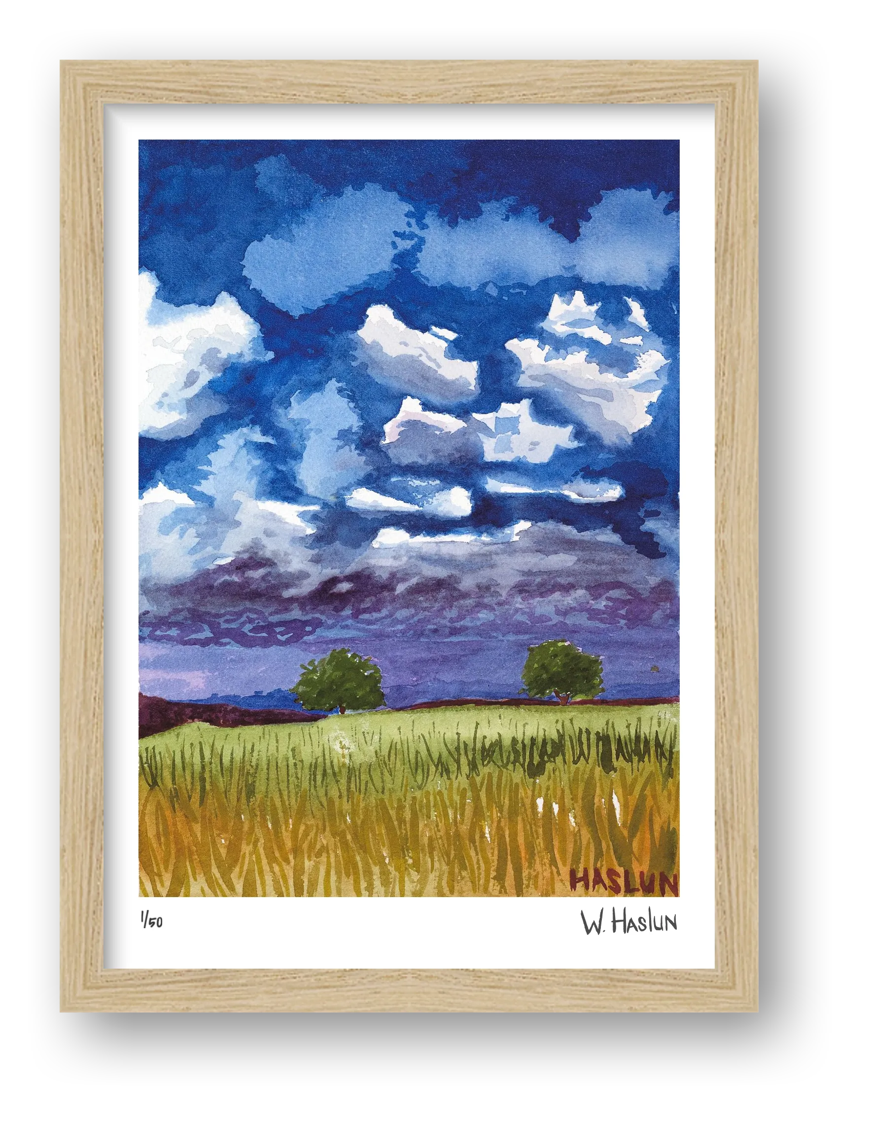 Summer Fields — framed