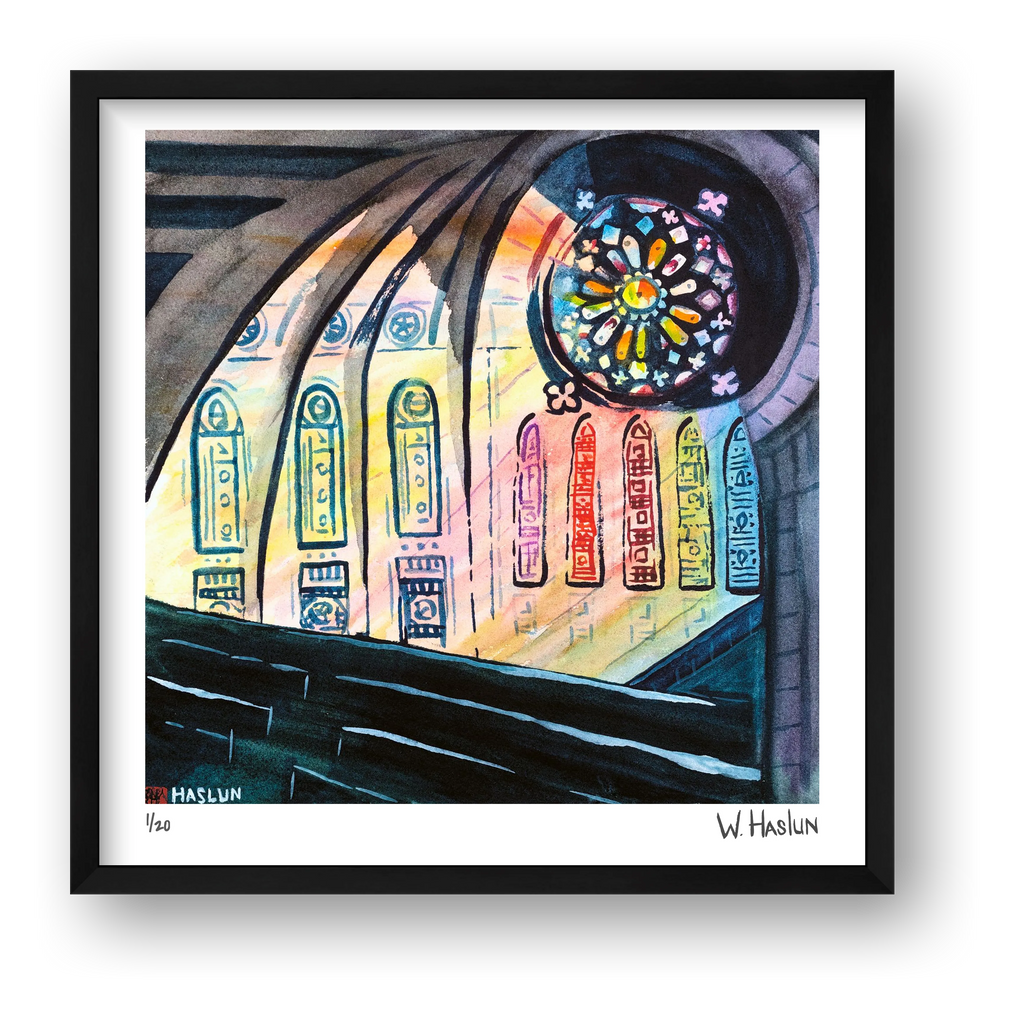 Divine Light — framed