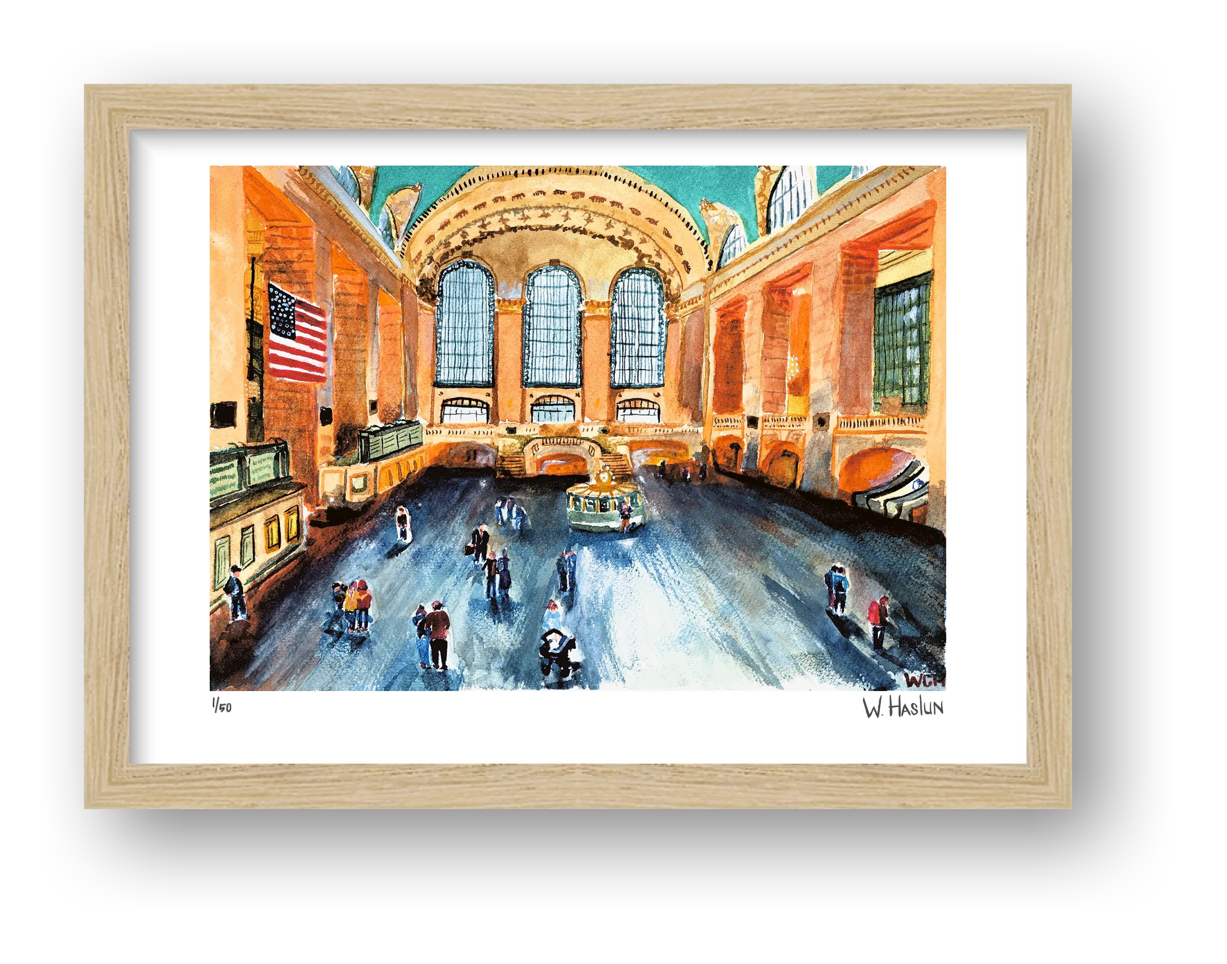 Grand Central Terminal — framed